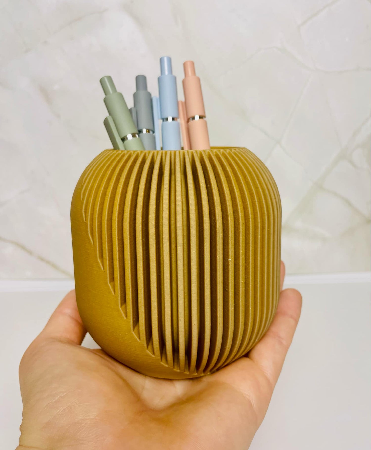 3D-Printed Pen Holders – Modern Desk Organizers for Home & Office