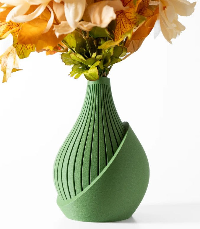 Yovi Vase – Modern 3D-Printed Decorative Vase for Elegant Spaces