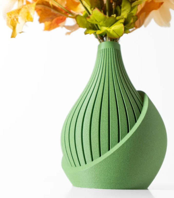 Yovi Vase – Modern 3D-Printed Decorative Vase for Elegant Spaces