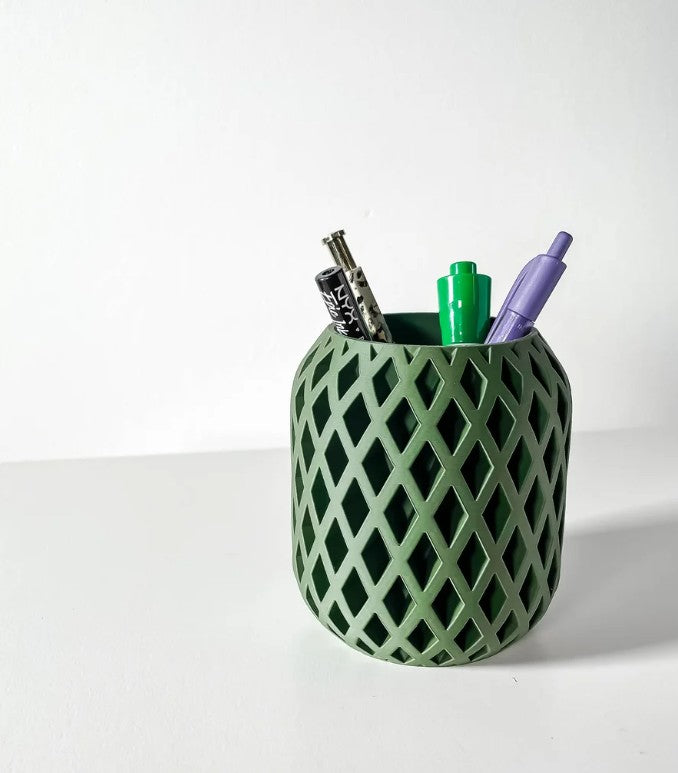 Atila Pen Holder – Sleek & Modern Desk Organizer