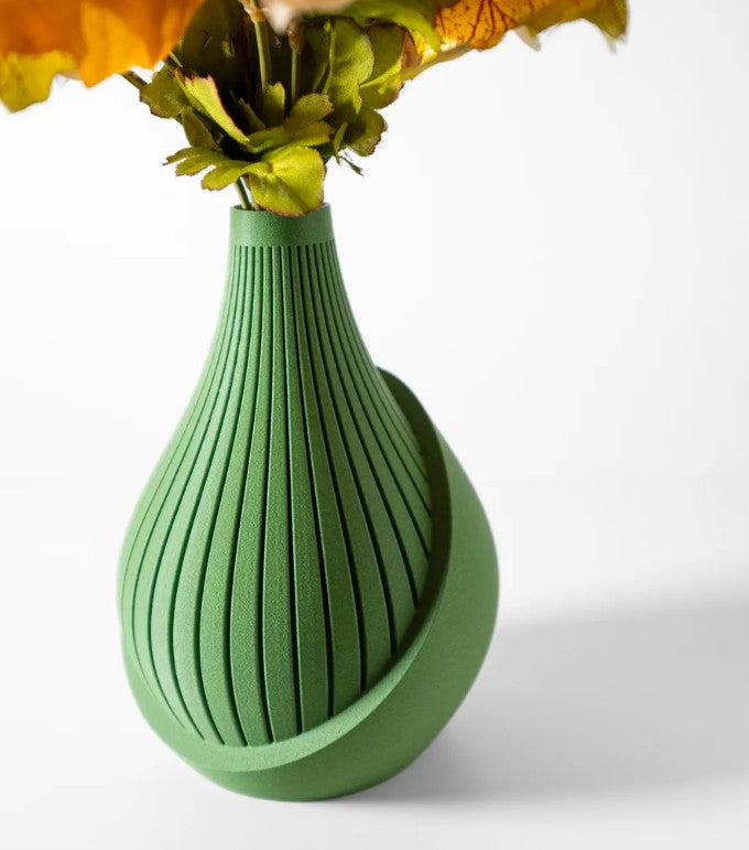 Yovi Vase – Modern 3D-Printed Decorative Vase for Elegant Spaces