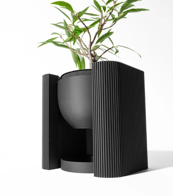 Avor Planter Pot – Modern 3D-Printed Plant Container with Drainage