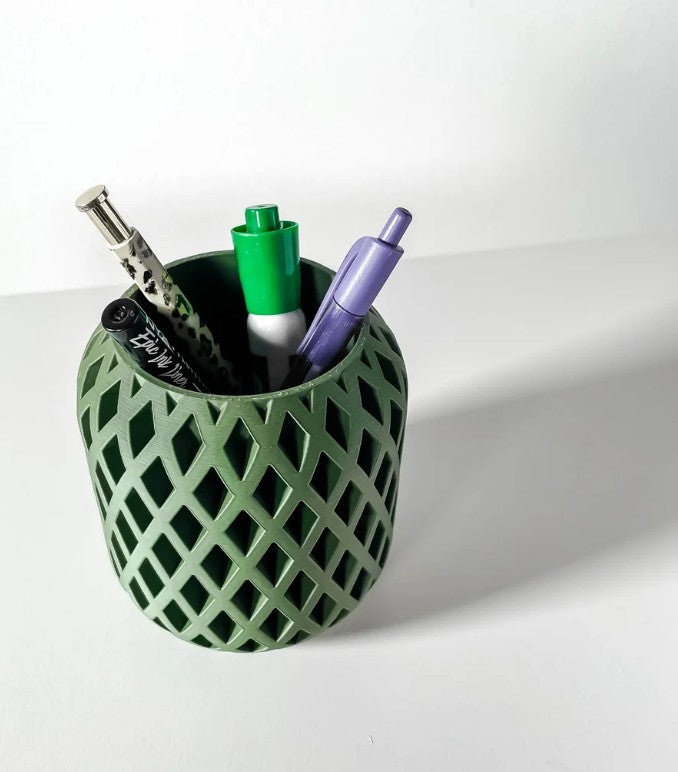 Atila Pen Holder – Sleek & Modern Desk Organizer