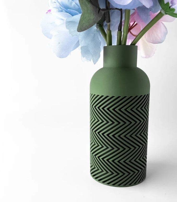 Sember Vase – Modern 3D-Printed Decorative Vase for Home & Office